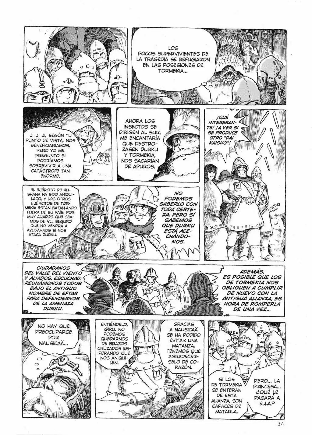 Nausicaä del Valle del Viento (1982) - Capítulo 2.01 - Página 35 - LectorTMOo