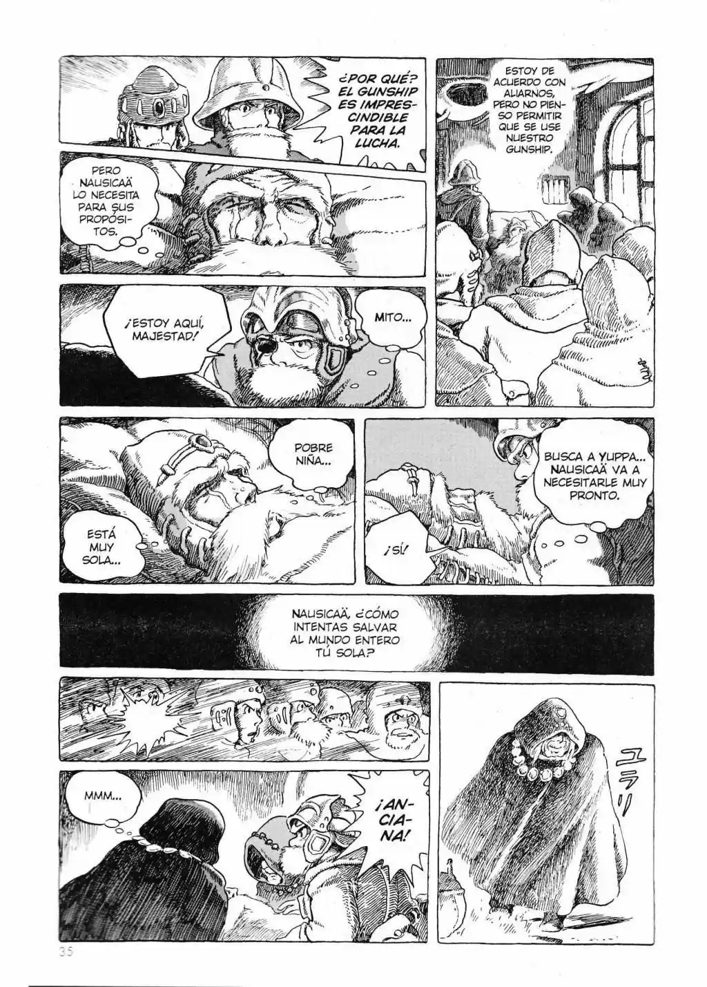 Nausicaä del Valle del Viento (1982) - Capítulo 2.01 - Página 36 - LectorTMOo
