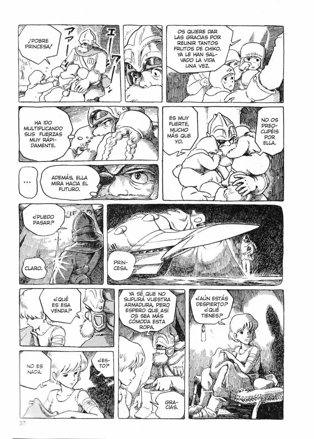 Nausicaä del Valle del Viento (1982) - Capítulo 2.01 - Página 38 - LectorTMOo