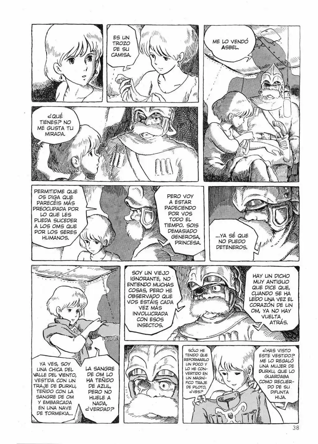 Nausicaä del Valle del Viento (1982) - Capítulo 2.01 - Página 39 - LectorTMOo