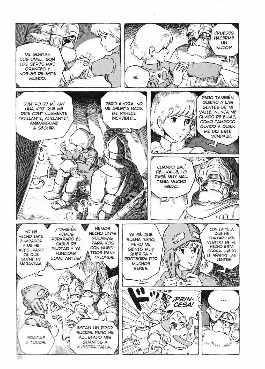 Nausicaä del Valle del Viento (1982) - Capítulo 2.01 - Página 40 - LectorTMOo