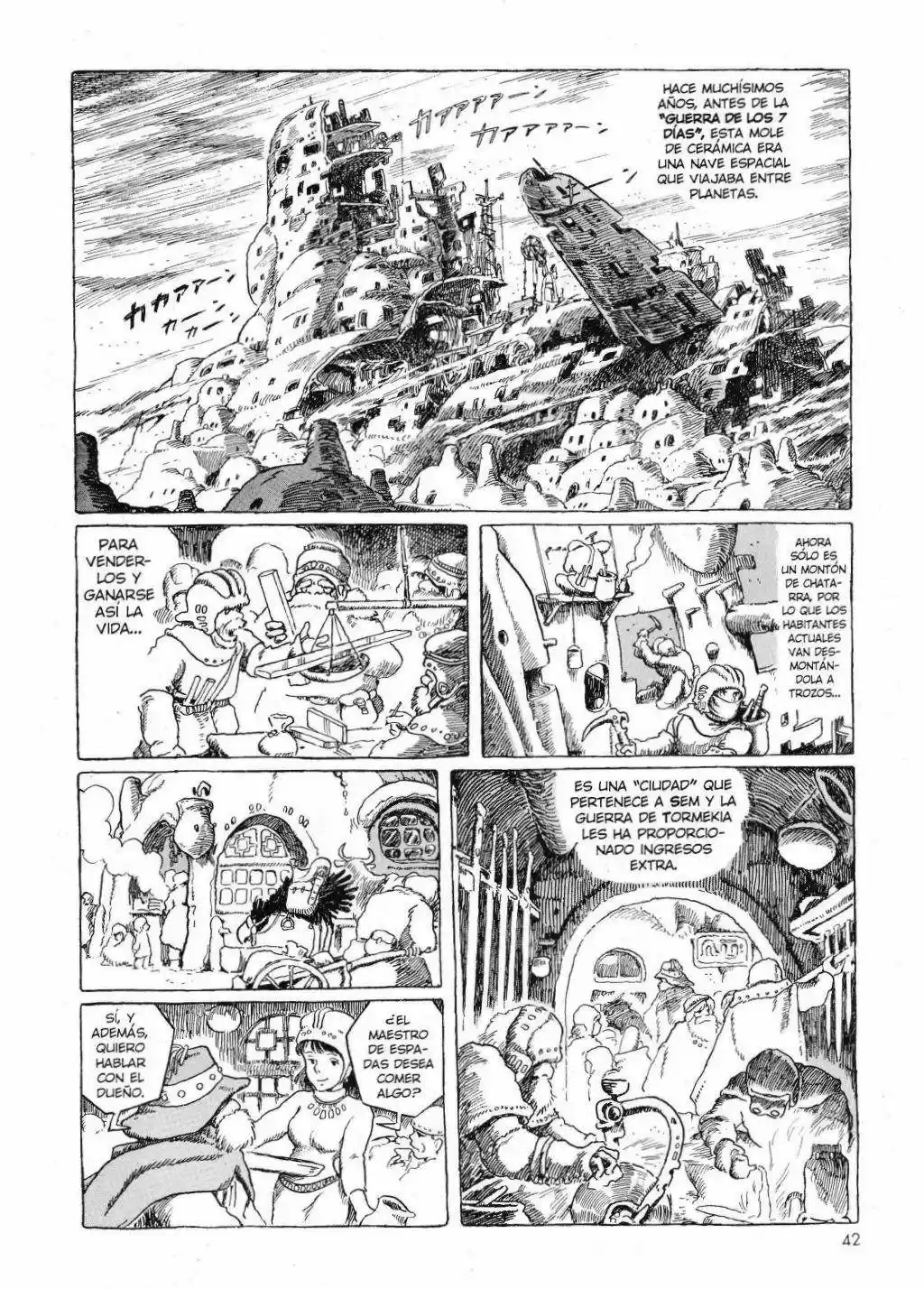 Nausicaä del Valle del Viento (1982) - Capítulo 2.01 - Página 43 - LectorTMOo