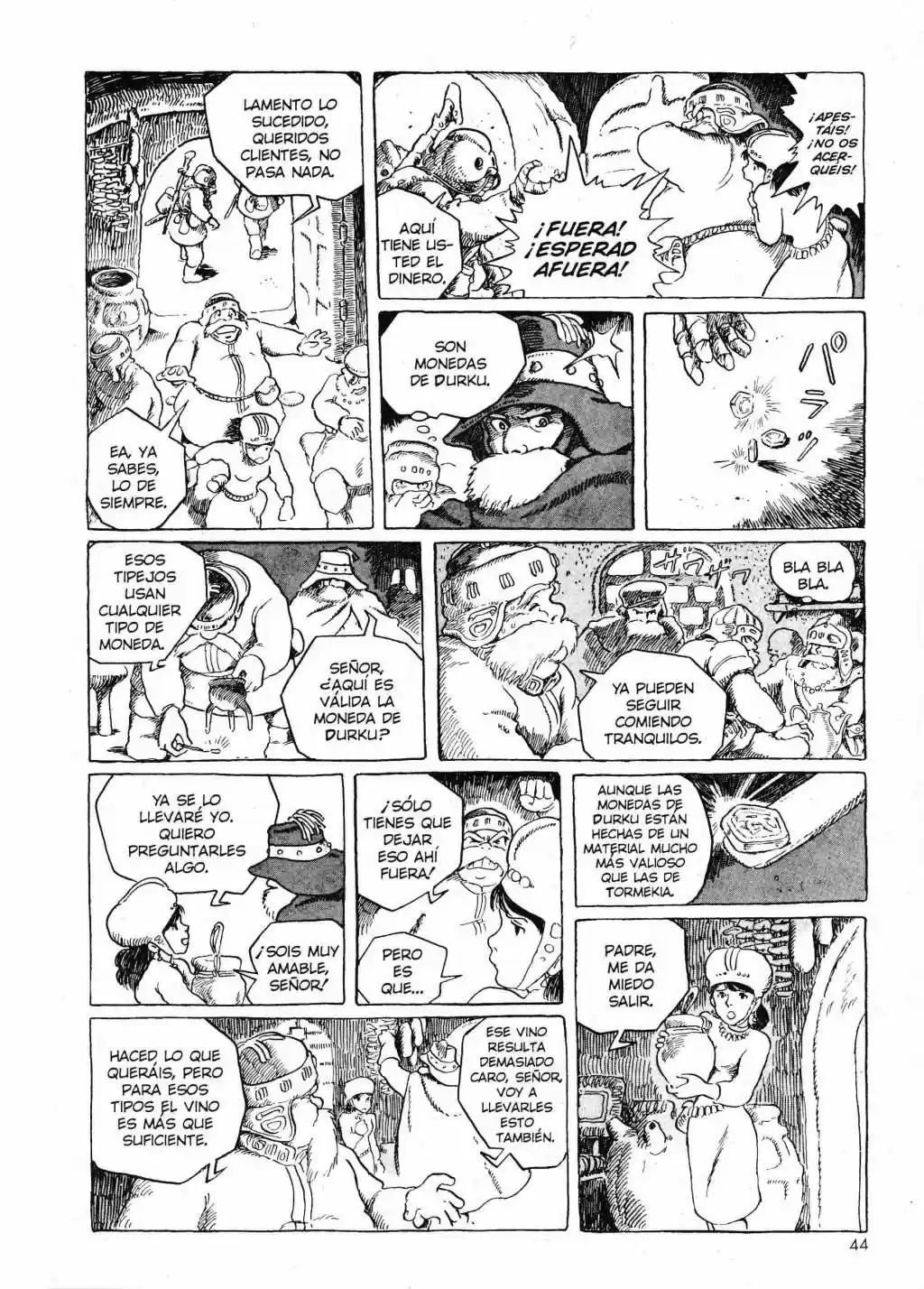 Nausicaä del Valle del Viento (1982) - Capítulo 2.01 - Página 45 - LectorTMOo