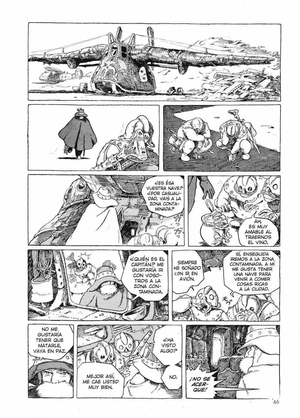Nausicaä del Valle del Viento (1982) - Capítulo 2.01 - Página 47 - LectorTMOo