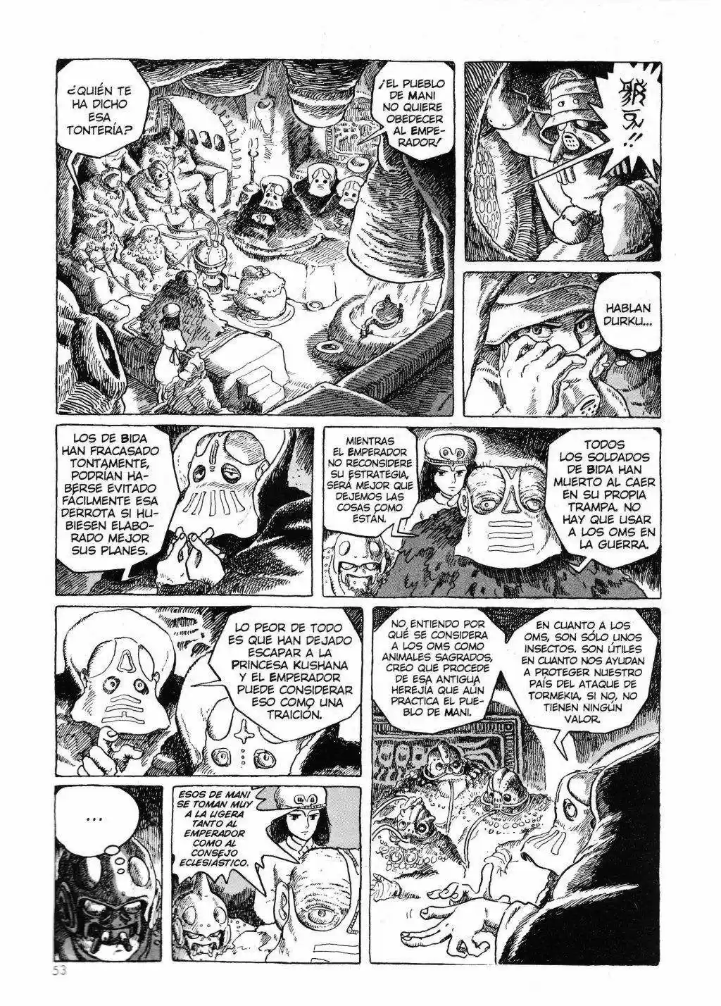 Nausicaä del Valle del Viento (1982) - Capítulo 2.01 - Página 54 - LectorTMOo