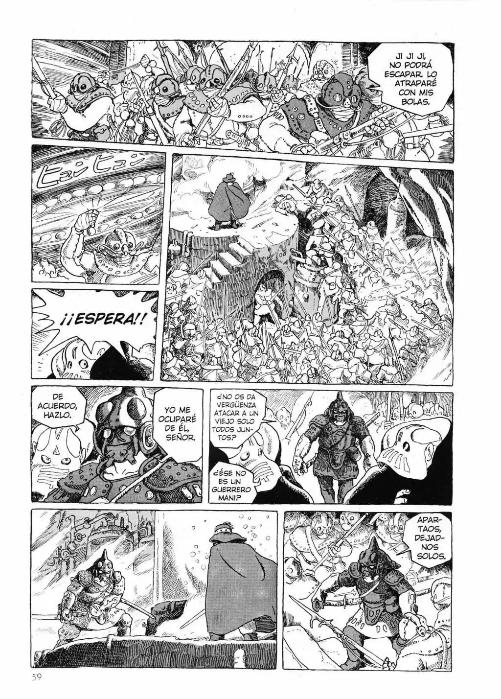 Nausicaä del Valle del Viento (1982) - Capítulo 2.01 - Página 60 - LectorTMOo