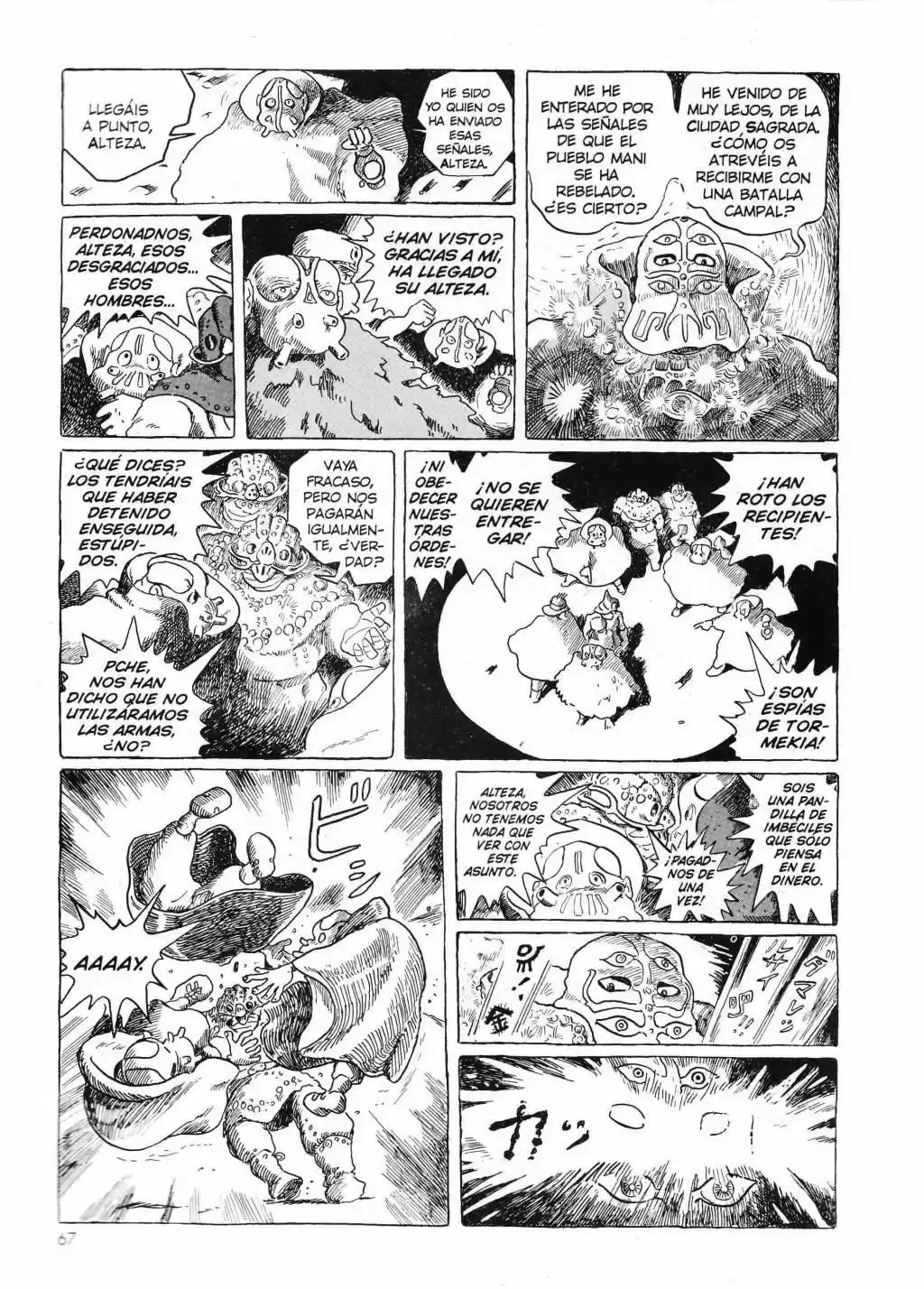 Nausicaä del Valle del Viento (1982) - Capítulo 2.01 - Página 68 - LectorTMOo