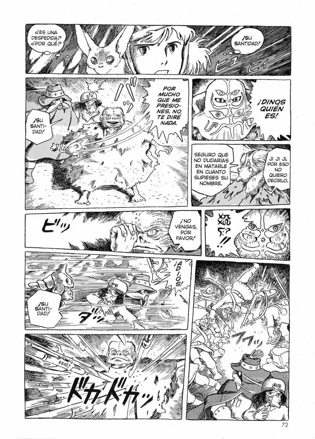 Nausicaä del Valle del Viento (1982) - Capítulo 2.01 - Página 73 - LectorTMOo