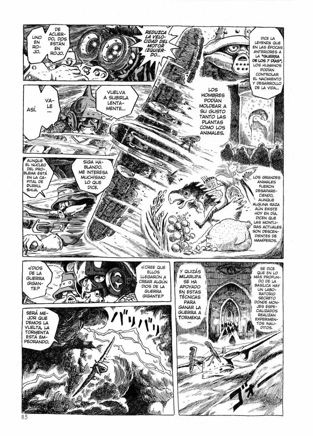 Nausicaä del Valle del Viento (1982) - Capítulo 2.01 - Página 86 - LectorTMOo