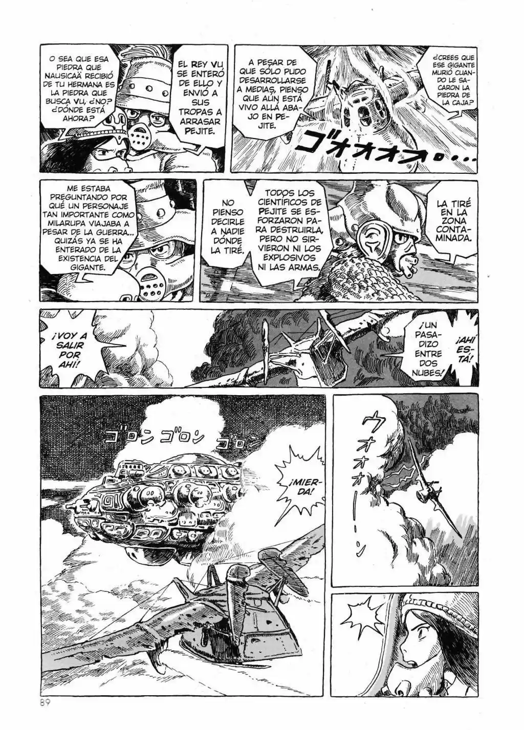Nausicaä del Valle del Viento (1982) - Capítulo 2.01 - Página 90 - LectorTMOo