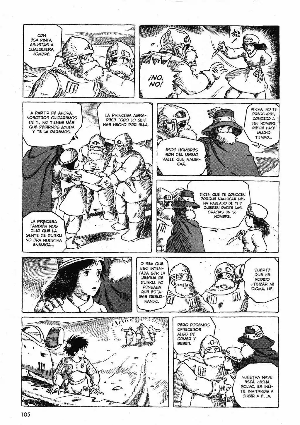 Nausicaä del Valle del Viento (1982) - Capítulo 3.01 - Página 5 - LectorTMOo
