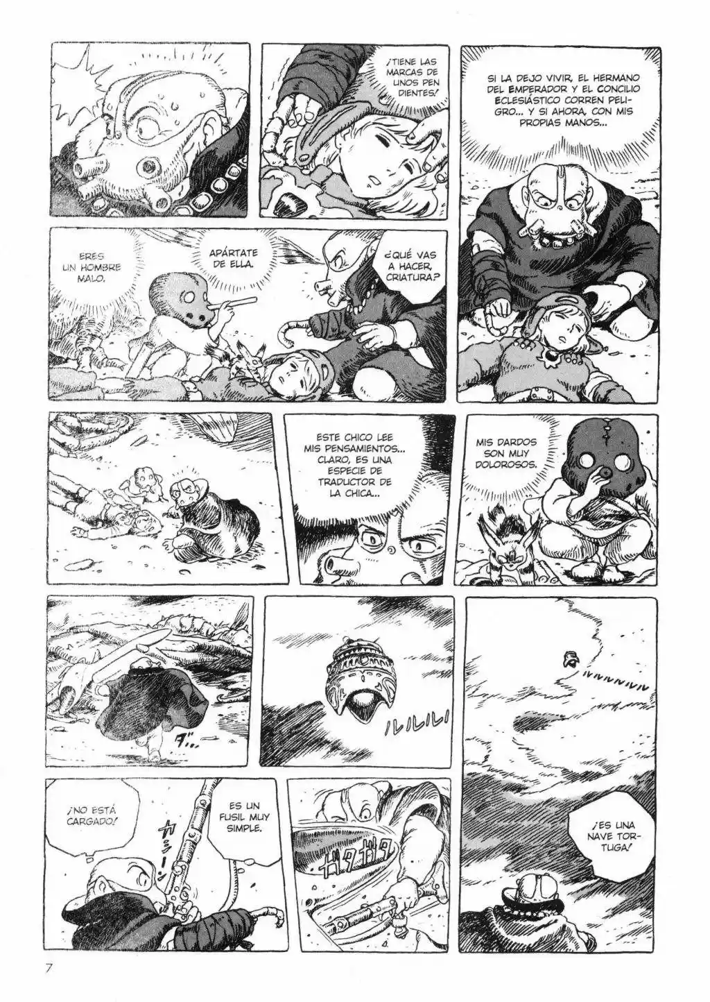 Nausicaä del Valle del Viento (1982) - Capítulo 4.01 - Página 8 - LectorTMOo