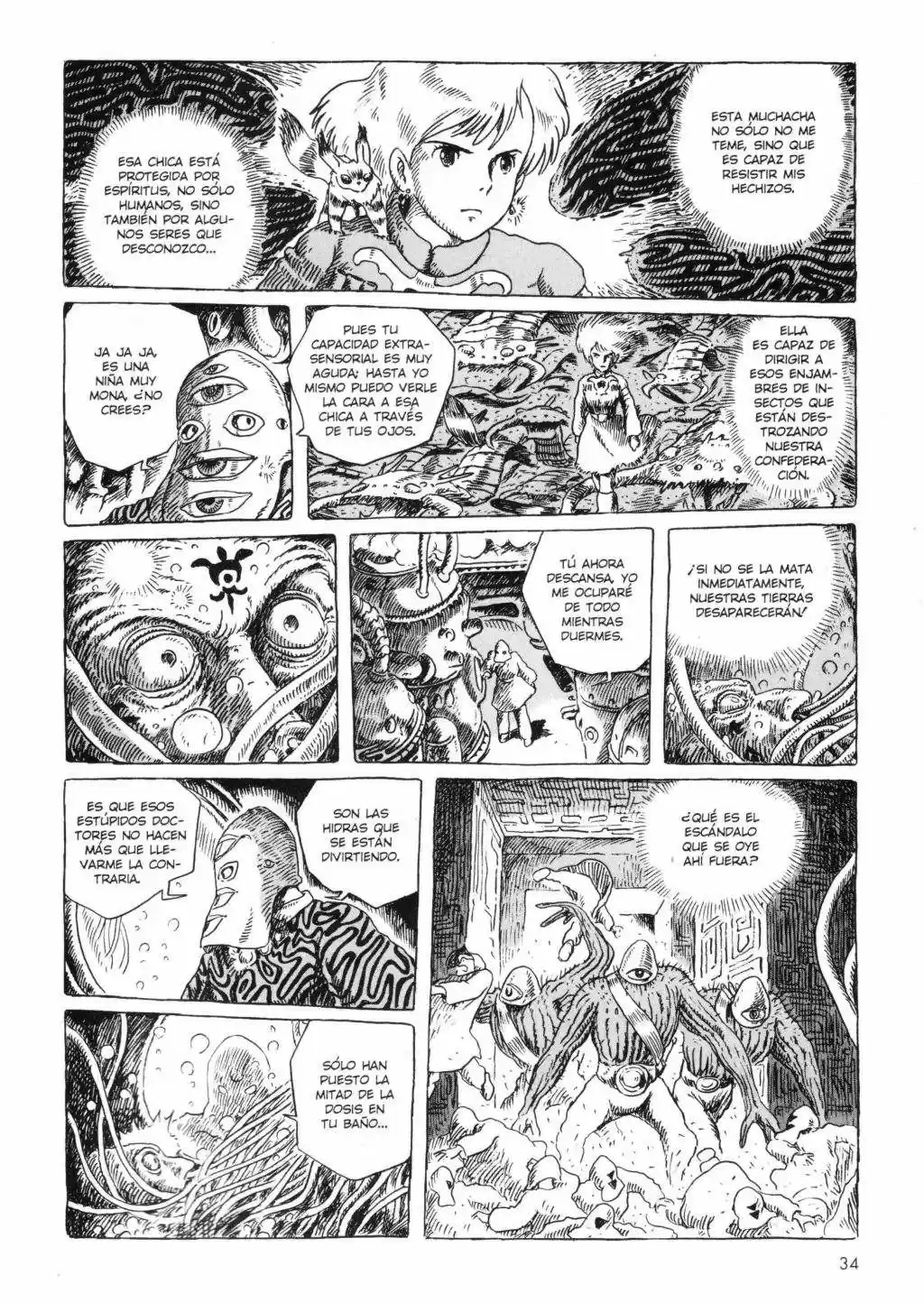 Nausicaä del Valle del Viento (1982) - Capítulo 4.01 - Página 35 - LectorTMOo