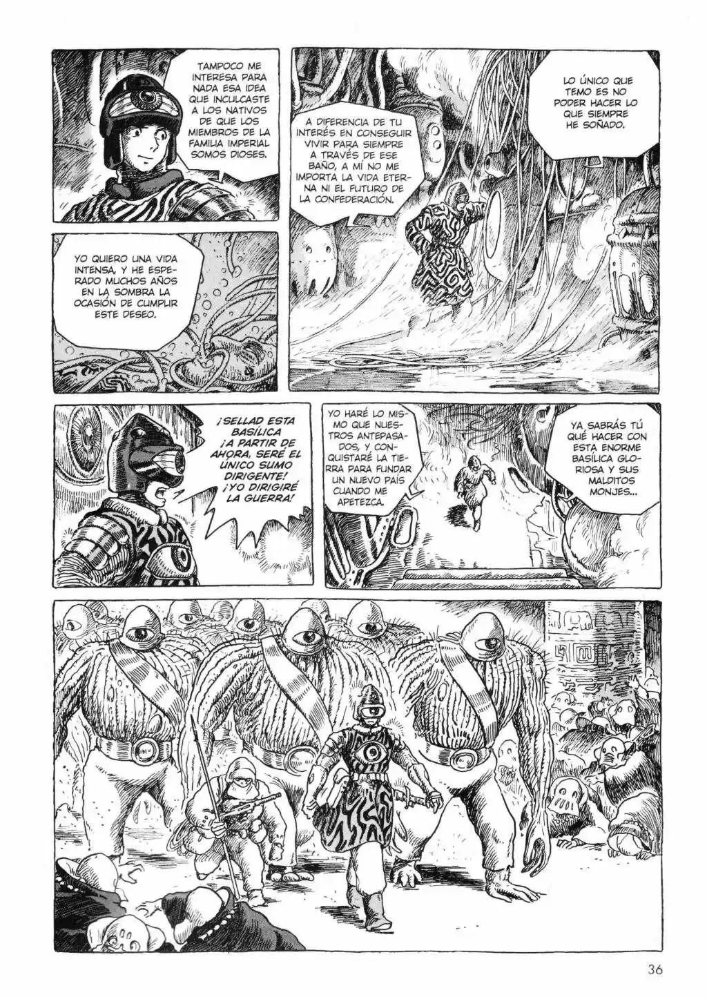 Nausicaä del Valle del Viento (1982) - Capítulo 4.01 - Página 37 - LectorTMOo