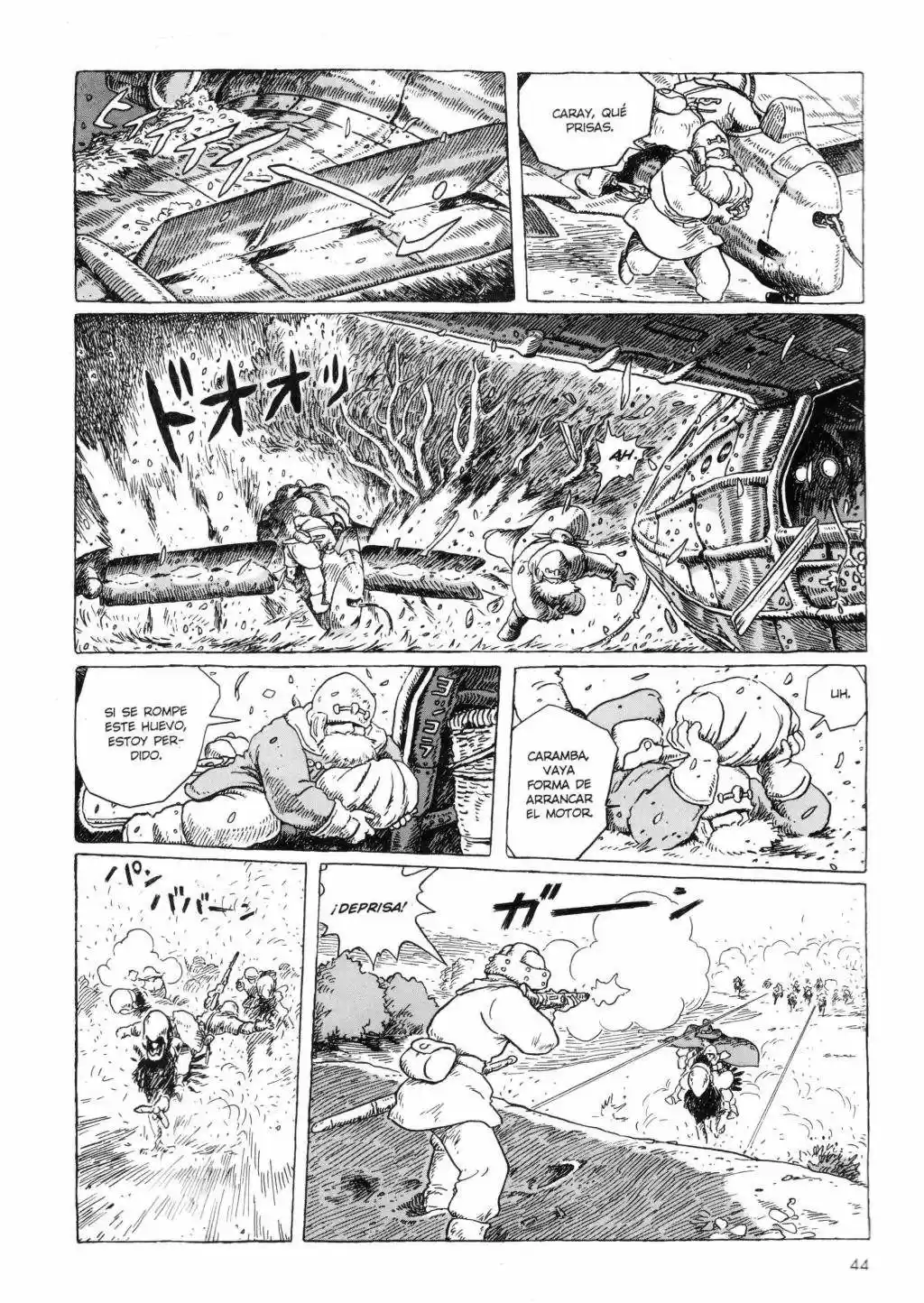 Nausicaä del Valle del Viento (1982) - Capítulo 4.01 - Página 45 - LectorTMOo