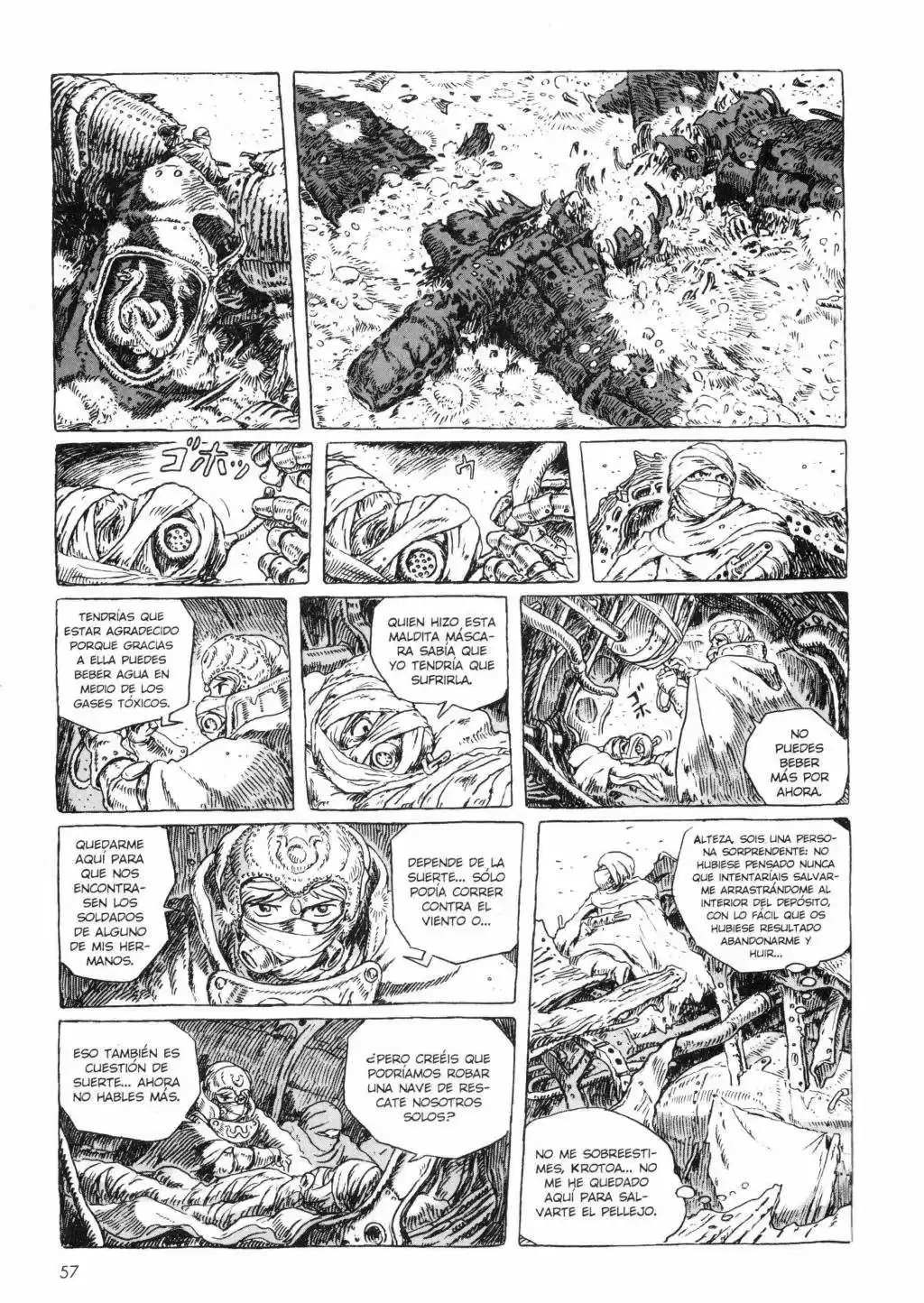 Nausicaä del Valle del Viento (1982) - Capítulo 4.01 - Página 58 - LectorTMOo