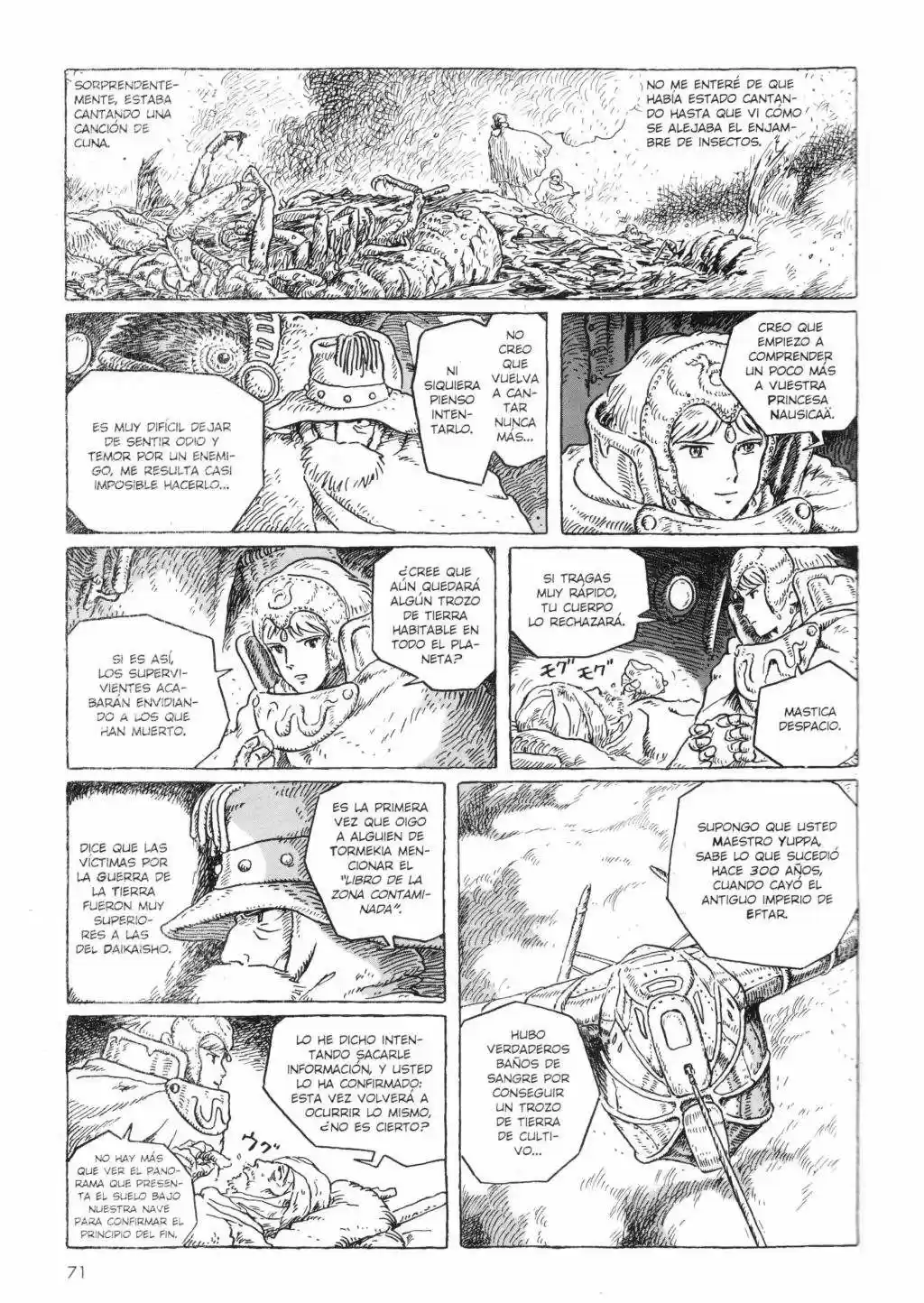 Nausicaä del Valle del Viento (1982) - Capítulo 4.01 - Página 72 - LectorTMOo