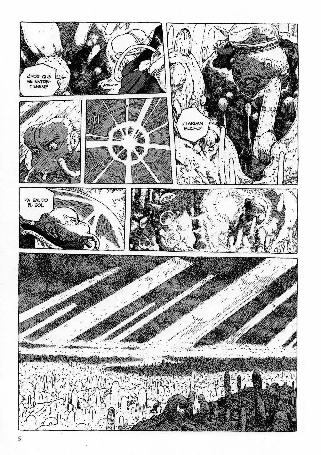 Nausicaä del Valle del Viento (1982) - Capítulo 5.01 - Página 6 - LectorTMOo