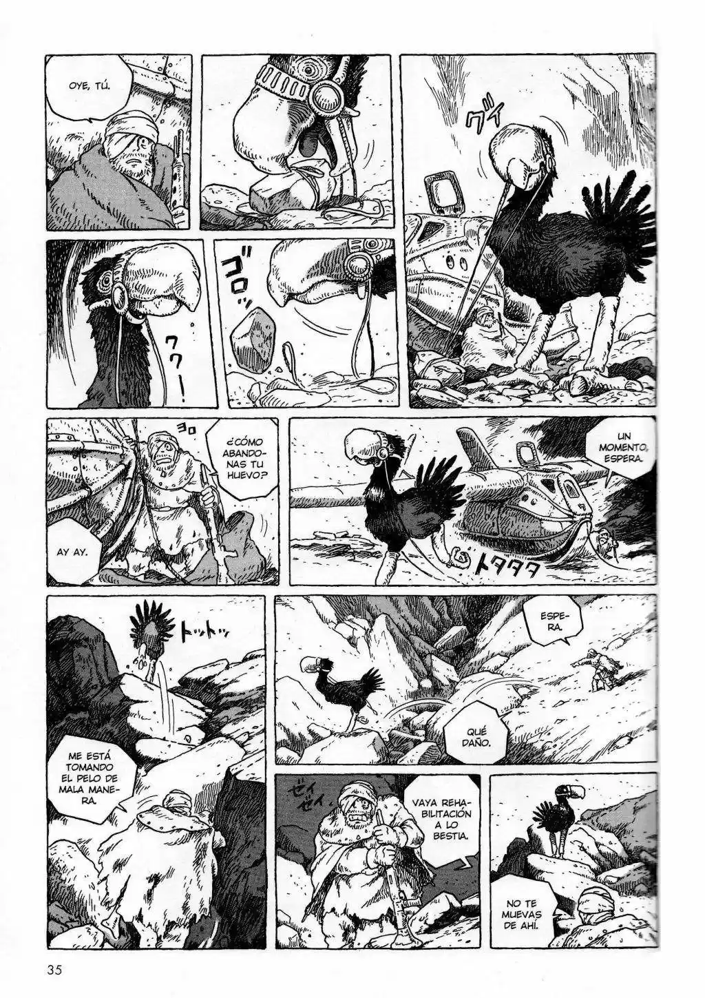 Nausicaä del Valle del Viento (1982) - Capítulo 5.01 - Página 36 - LectorTMOo