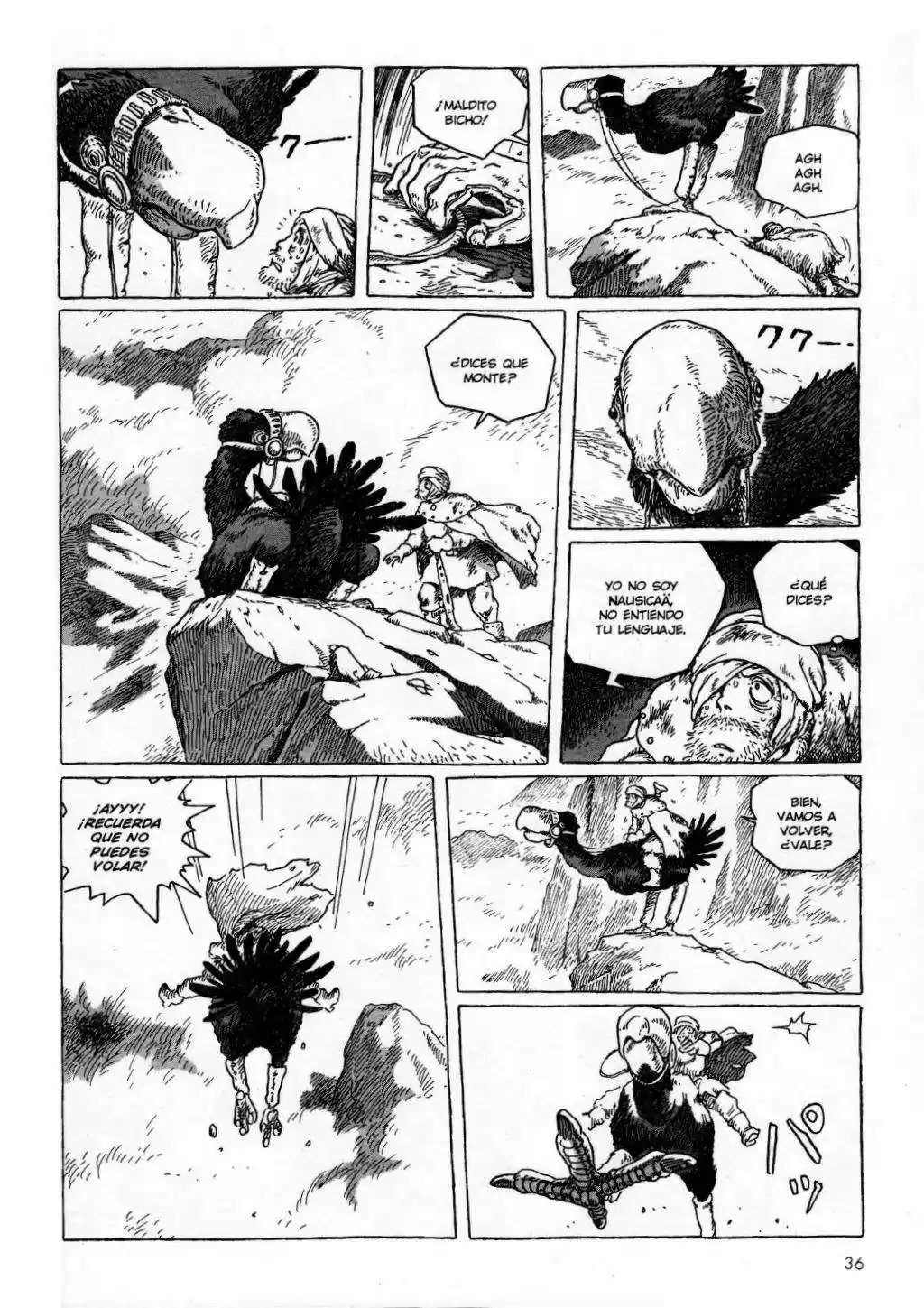 Nausicaä del Valle del Viento (1982) - Capítulo 5.01 - Página 37 - LectorTMOo
