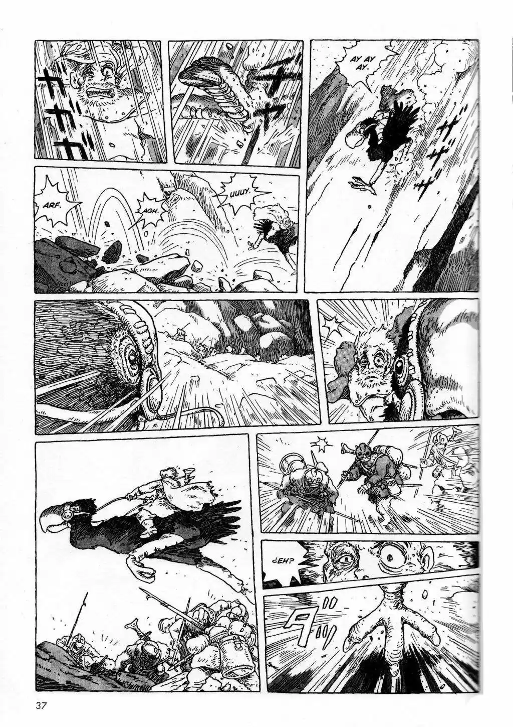 Nausicaä del Valle del Viento (1982) - Capítulo 5.01 - Página 38 - LectorTMOo