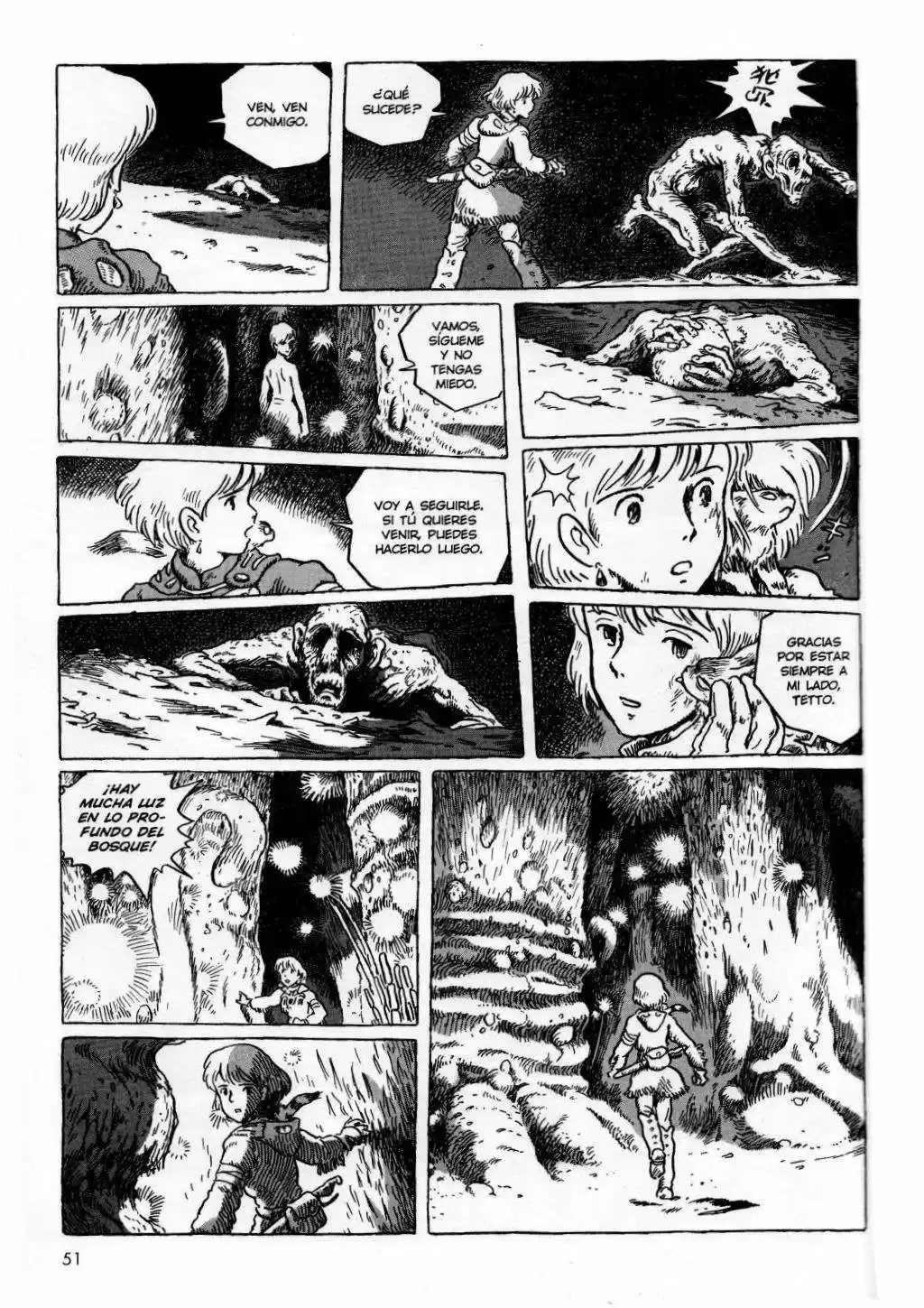 Nausicaä del Valle del Viento (1982) - Capítulo 5.01 - Página 52 - LectorTMOo