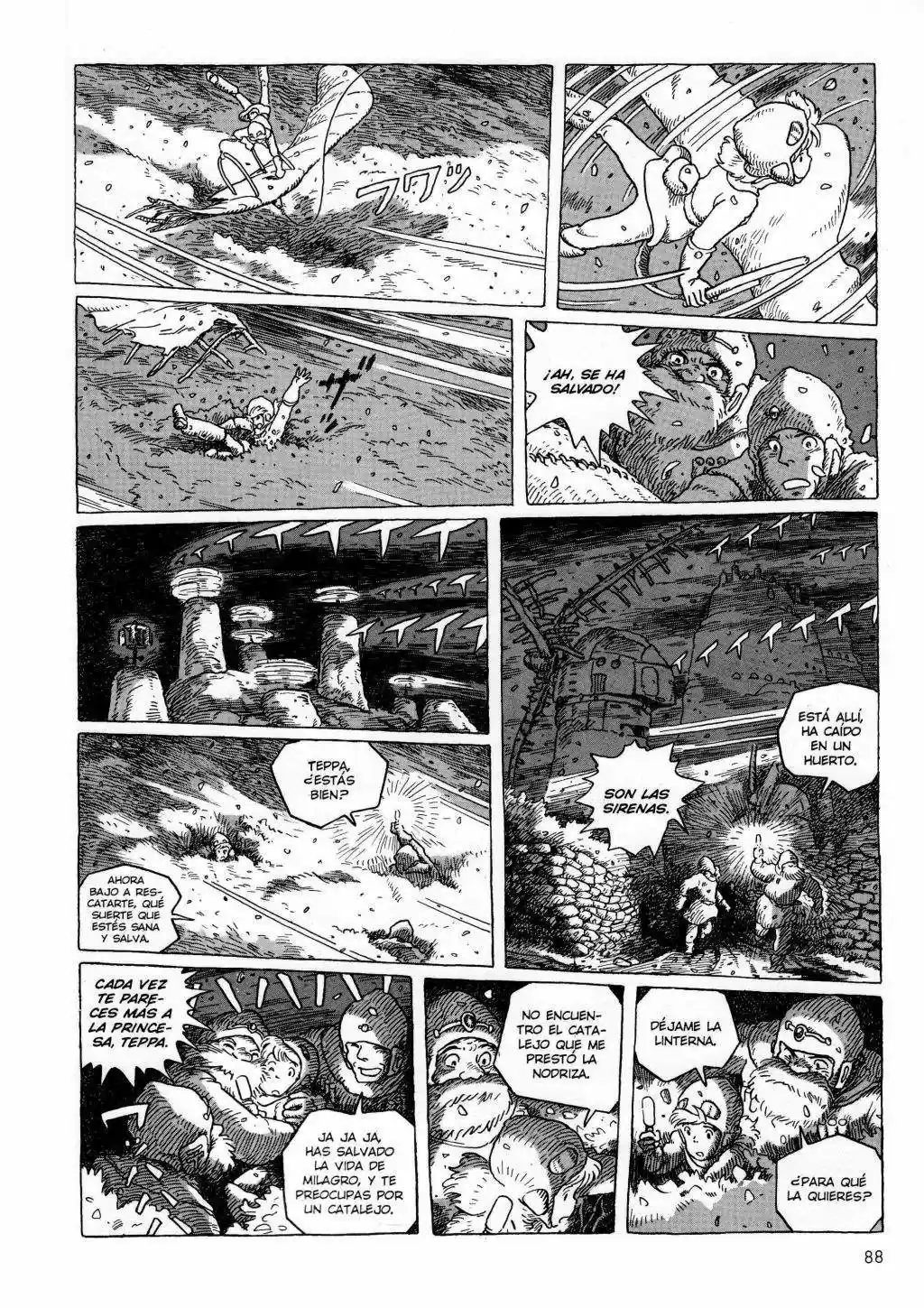 Nausicaä del Valle del Viento (1982) - Capítulo 5.01 - Página 89 - LectorTMOo