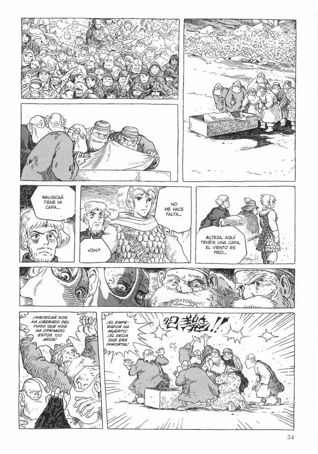Nausicaä del Valle del Viento (1982) - Capítulo 6.01 - Página 35 - LectorTMOo