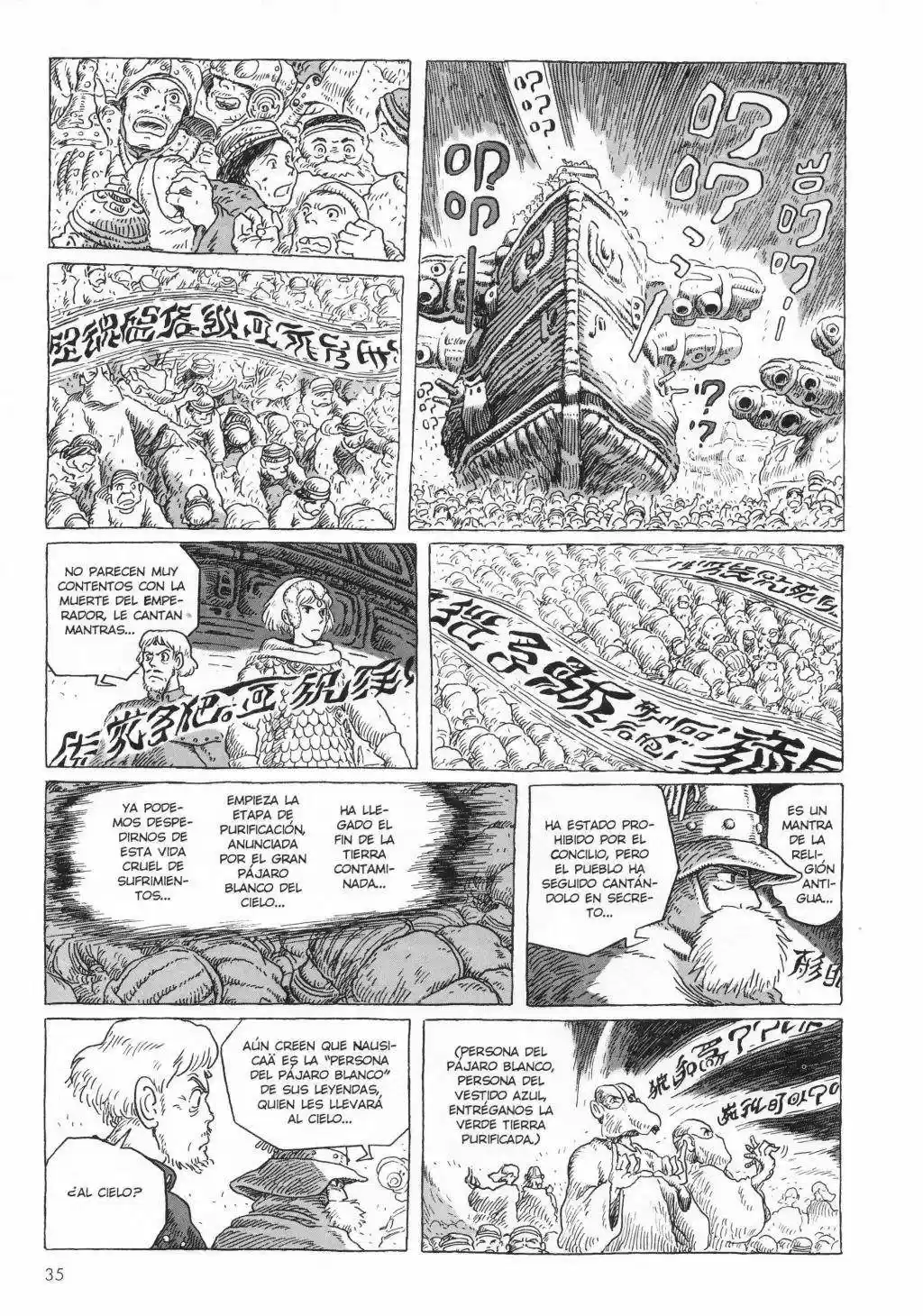 Nausicaä del Valle del Viento (1982) - Capítulo 6.01 - Página 36 - LectorTMOo