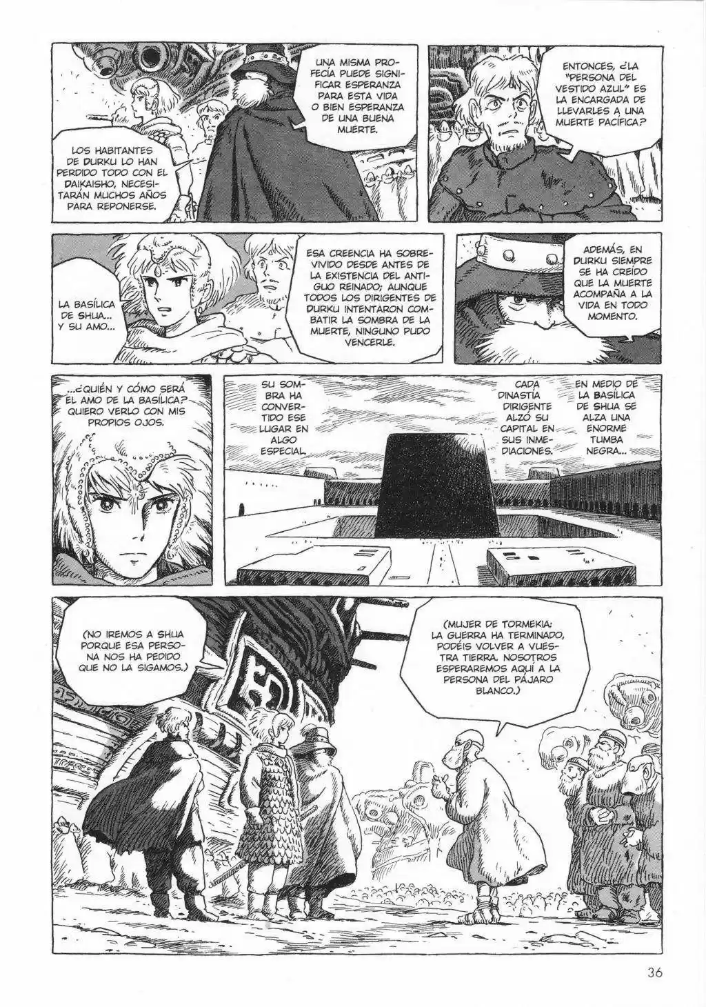 Nausicaä del Valle del Viento (1982) - Capítulo 6.01 - Página 37 - LectorTMOo