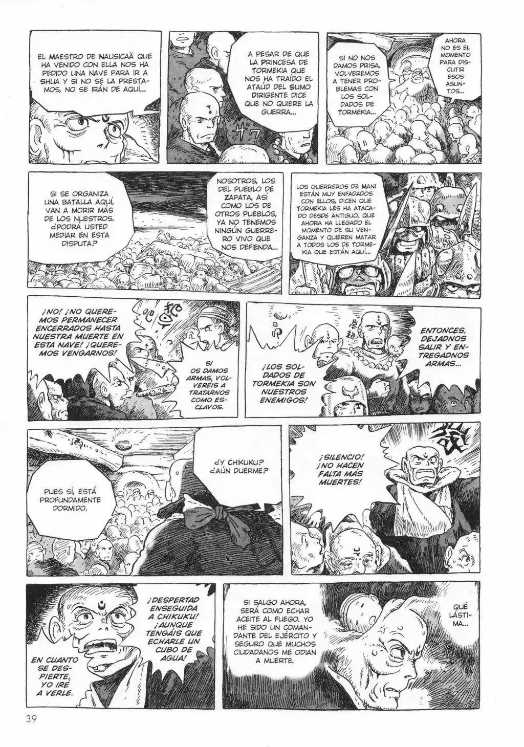 Nausicaä del Valle del Viento (1982) - Capítulo 6.01 - Página 40 - LectorTMOo