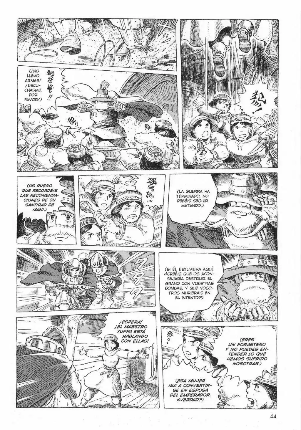Nausicaä del Valle del Viento (1982) - Capítulo 6.01 - Página 45 - LectorTMOo