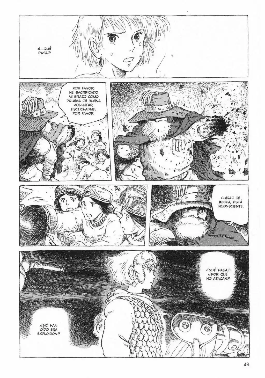 Nausicaä del Valle del Viento (1982) - Capítulo 6.01 - Página 49 - LectorTMOo