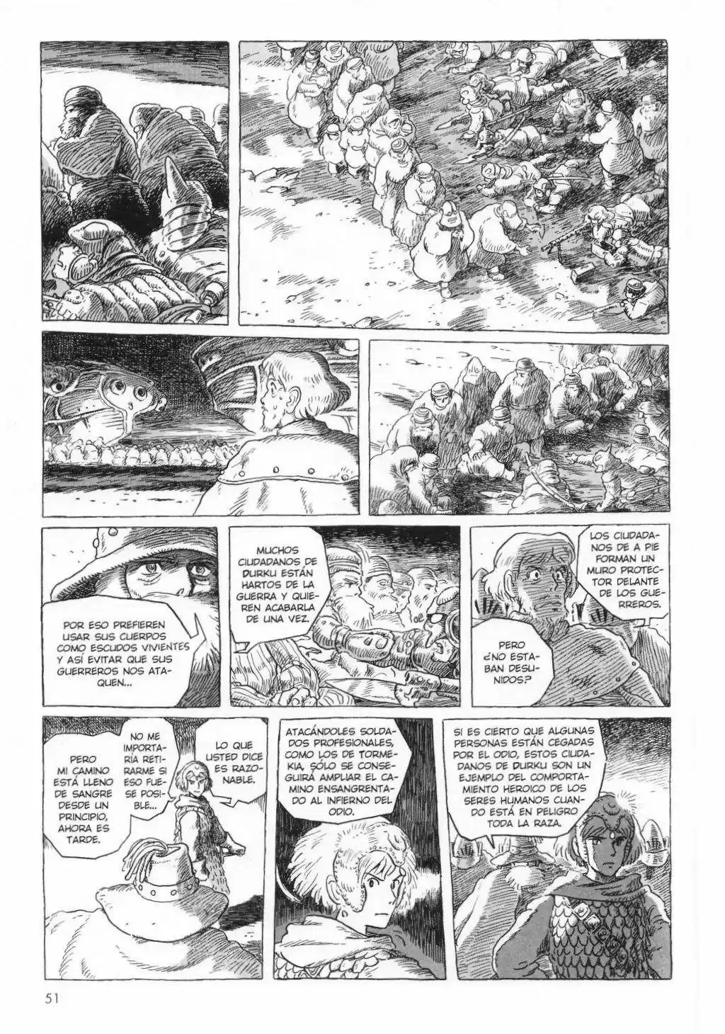 Nausicaä del Valle del Viento (1982) - Capítulo 6.01 - Página 52 - LectorTMOo