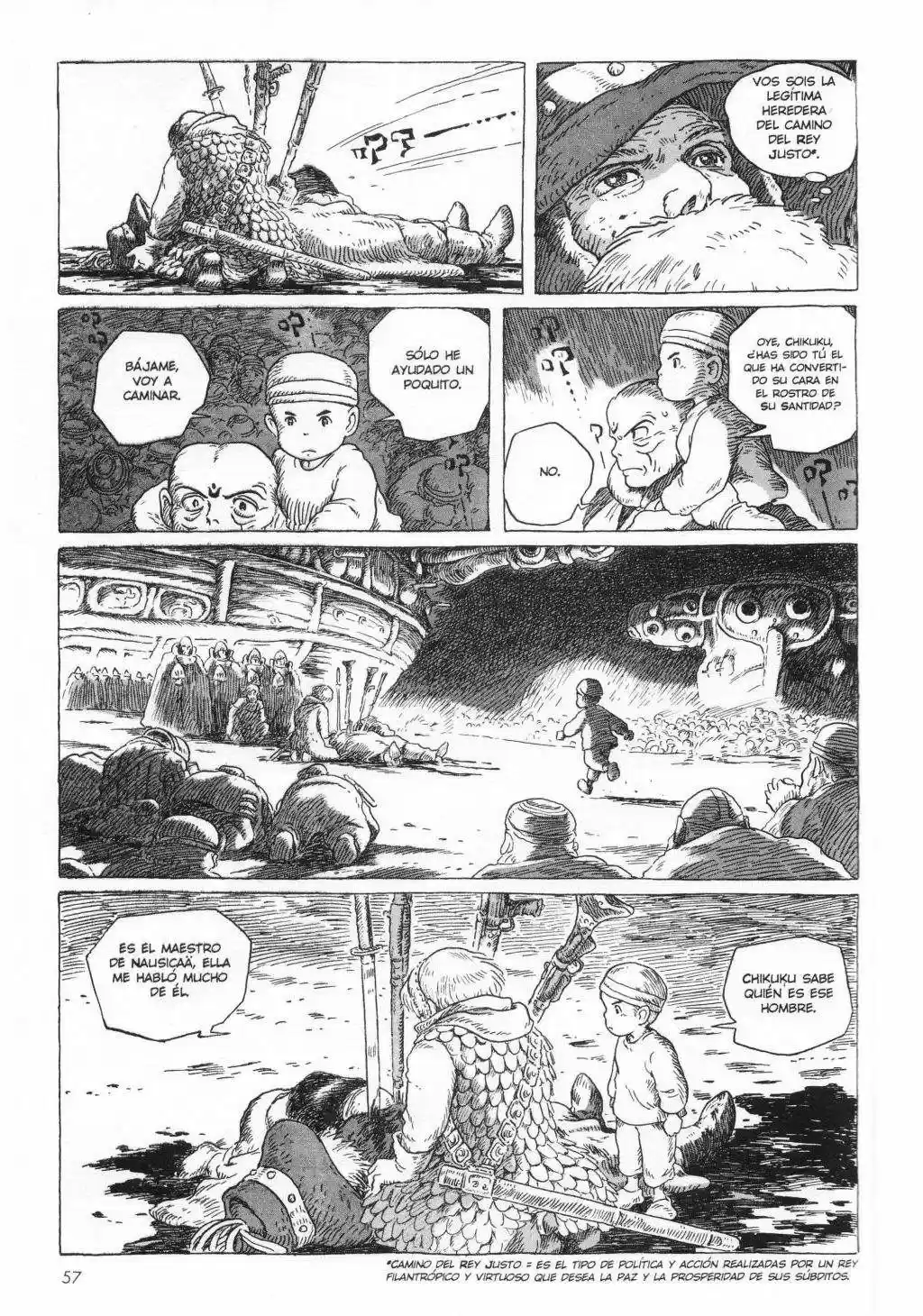 Nausicaä del Valle del Viento (1982) - Capítulo 6.01 - Página 58 - LectorTMOo