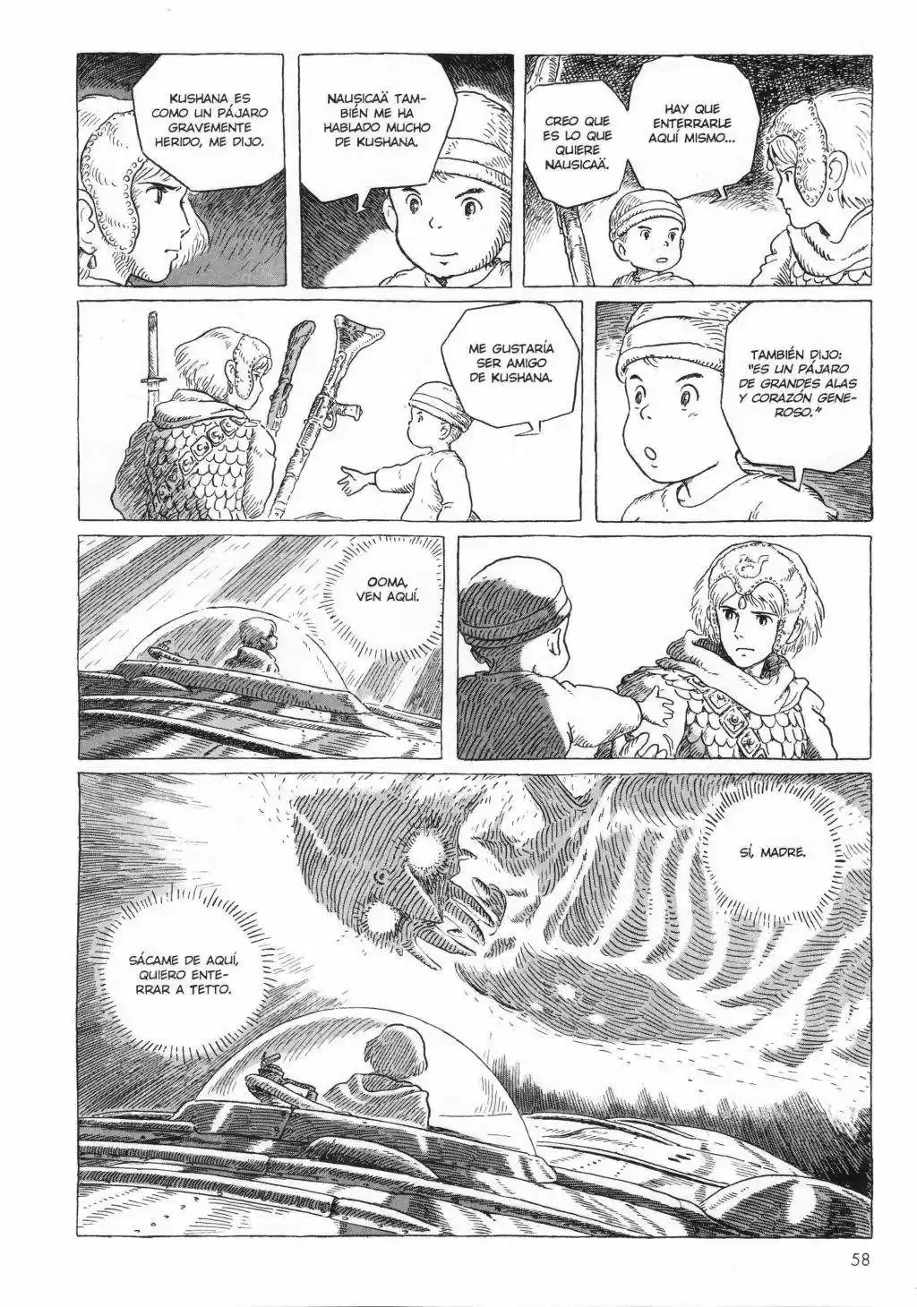 Nausicaä del Valle del Viento (1982) - Capítulo 6.01 - Página 59 - LectorTMOo