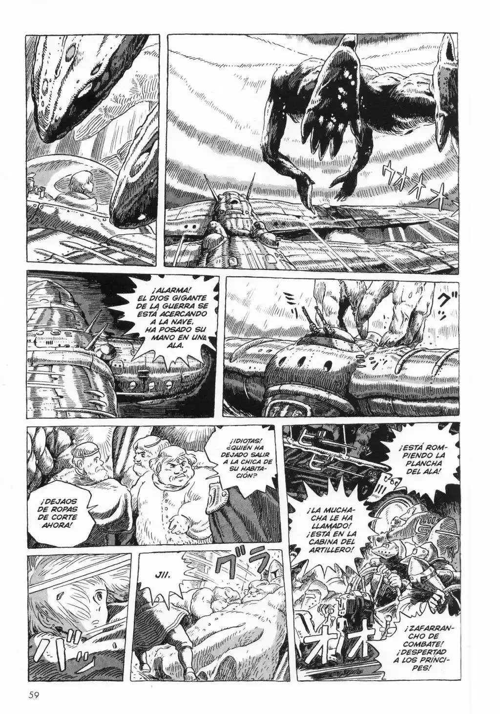 Nausicaä del Valle del Viento (1982) - Capítulo 6.01 - Página 60 - LectorTMOo