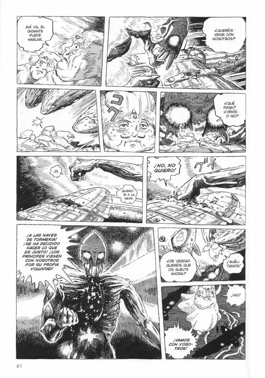 Nausicaä del Valle del Viento (1982) - Capítulo 6.01 - Página 62 - LectorTMOo