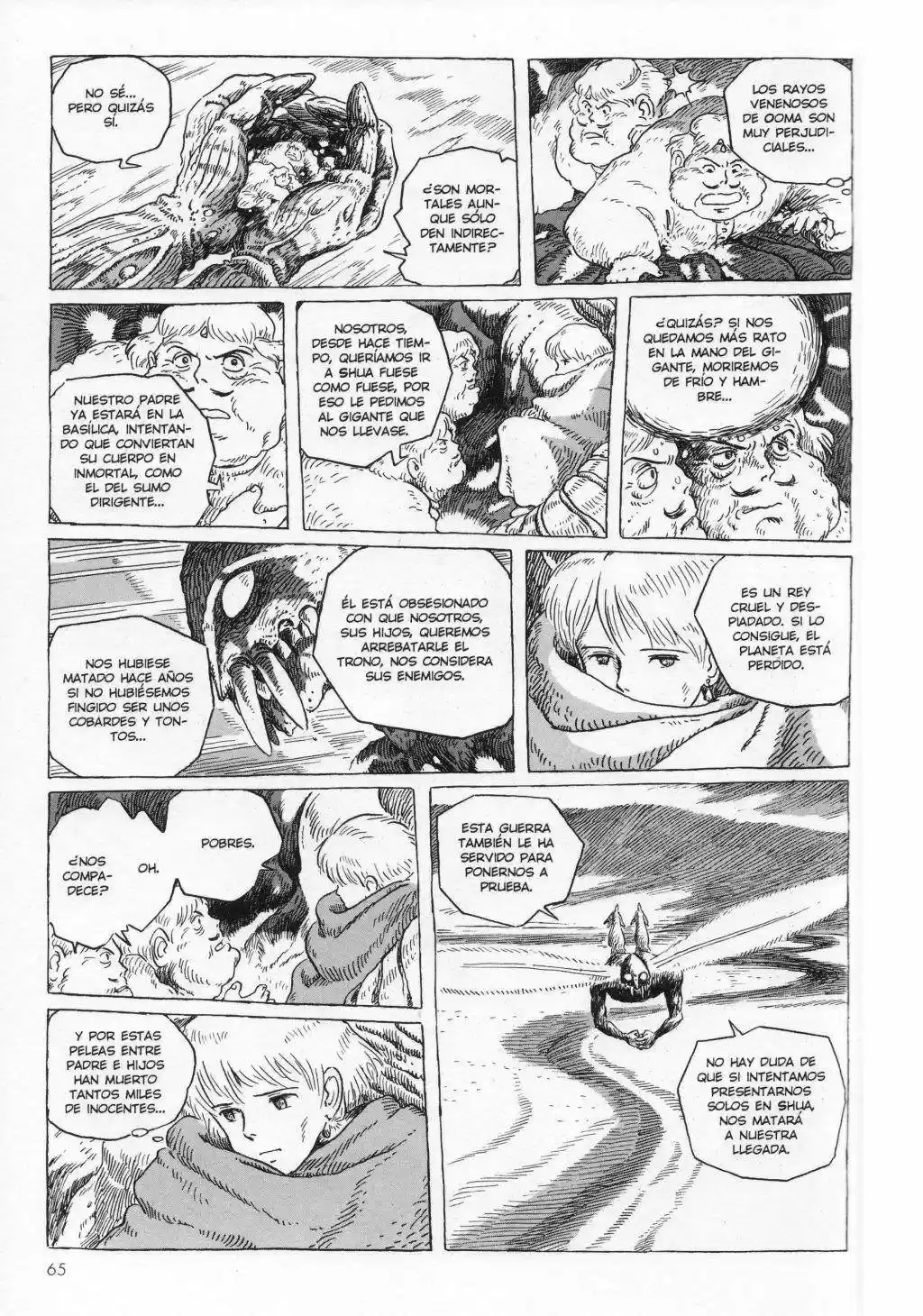 Nausicaä del Valle del Viento (1982) - Capítulo 6.01 - Página 66 - LectorTMOo