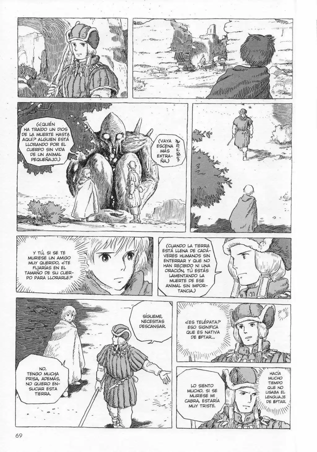 Nausicaä del Valle del Viento (1982) - Capítulo 6.01 - Página 70 - LectorTMOo
