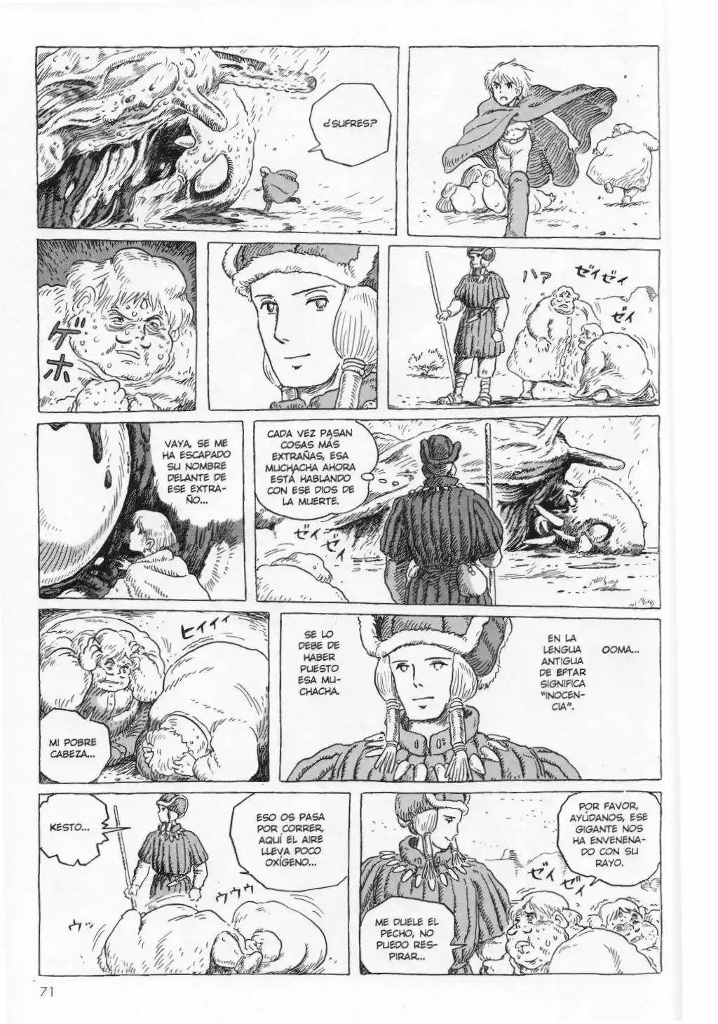 Nausicaä del Valle del Viento (1982) - Capítulo 6.01 - Página 72 - LectorTMOo