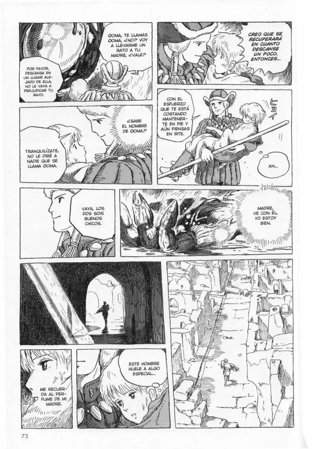 Nausicaä del Valle del Viento (1982) - Capítulo 6.01 - Página 74 - LectorTMOo