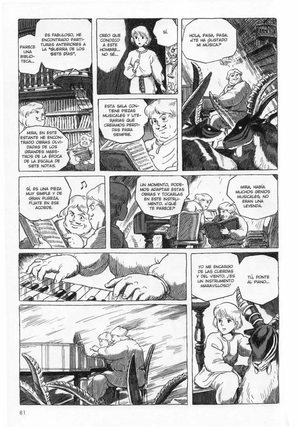 Nausicaä del Valle del Viento (1982) - Capítulo 6.01 - Página 82 - LectorTMOo
