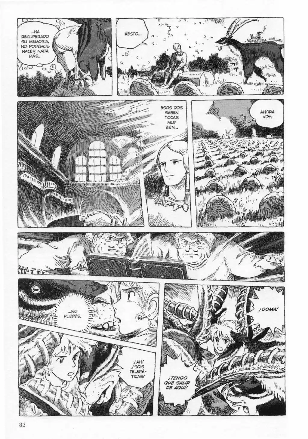 Nausicaä del Valle del Viento (1982) - Capítulo 6.01 - Página 84 - LectorTMOo