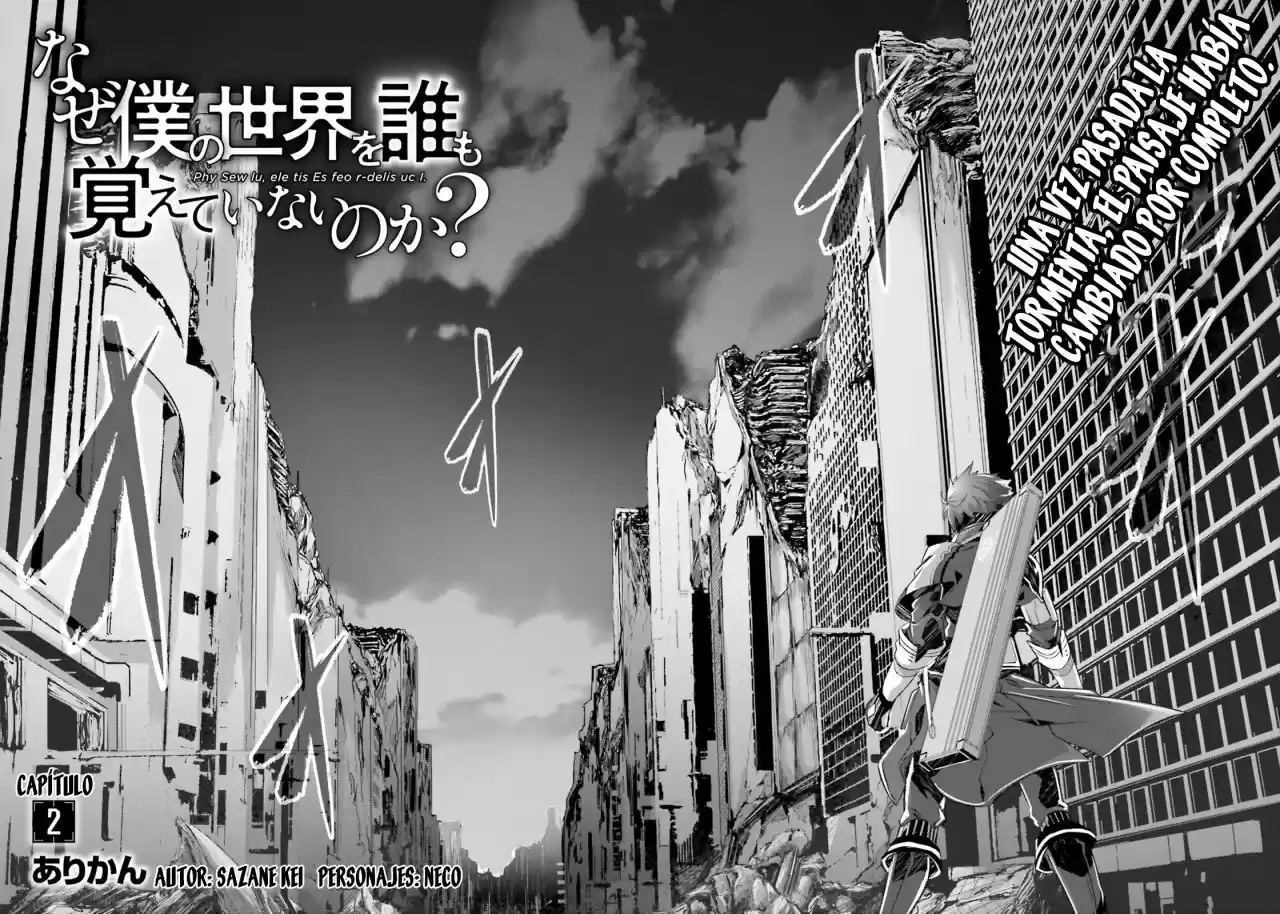 Naze Boku no Sekai wo Daremo Oboeteinai no ka? (2018) - Capítulo 2 - Página 2 - LectorTMOo