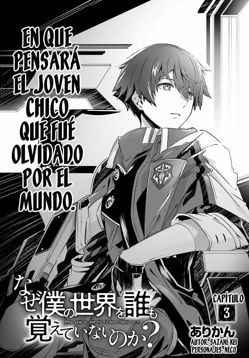 Naze Boku no Sekai wo Daremo Oboeteinai no ka? (2018) - Capítulo 3 - Página 6 - LectorTMOo