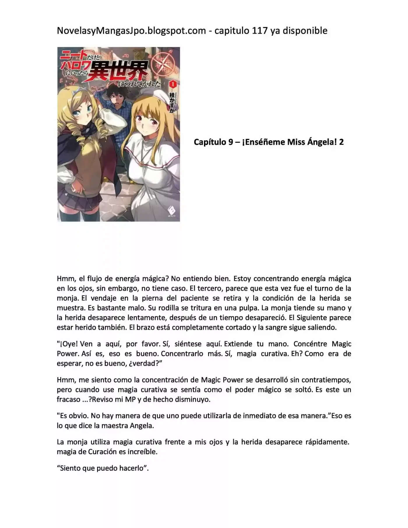 NEET dakedo Hello Work ni Ittara Isekai ni Tsuretekareta (Novela) (2013) - Capítulo 9 - Página 1 - LectorTMOo