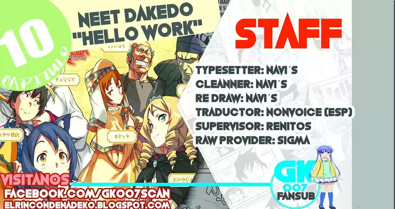 NEET dakedo Hello Work ni Ittara Isekai ni Tsuretekareta (2018) - Capítulo 10 - Página 1 - LectorTMOo