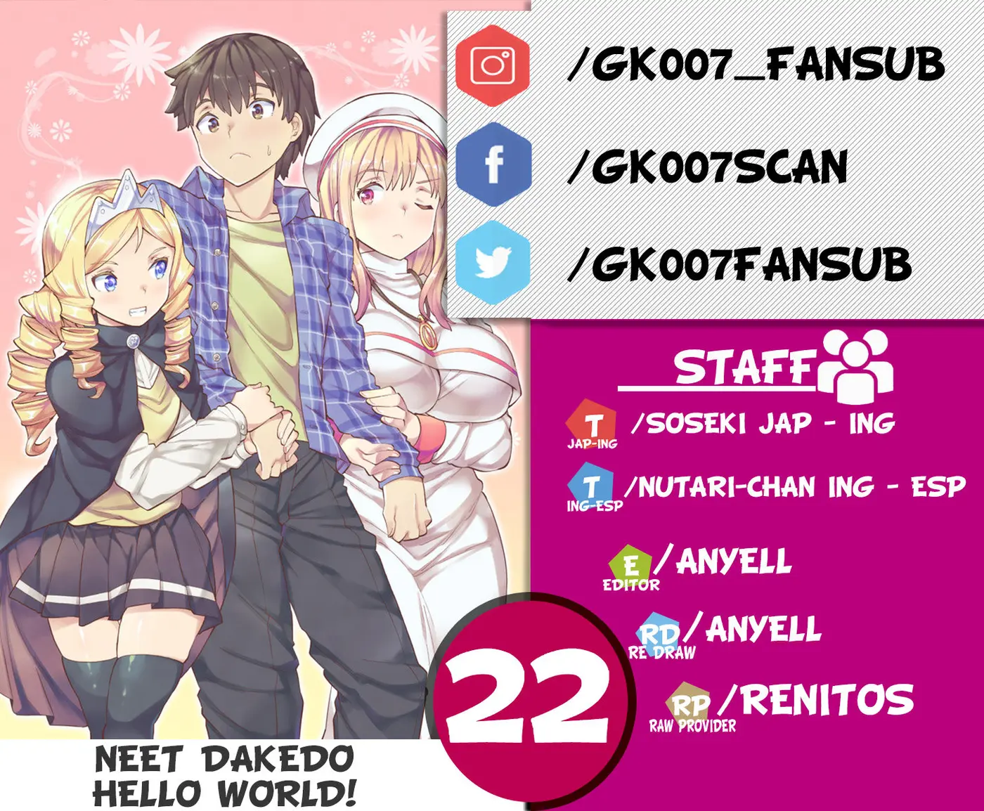 NEET dakedo Hello Work ni Ittara Isekai ni Tsuretekareta (2018) - Capítulo 22 - Página 1 - LectorTMOo