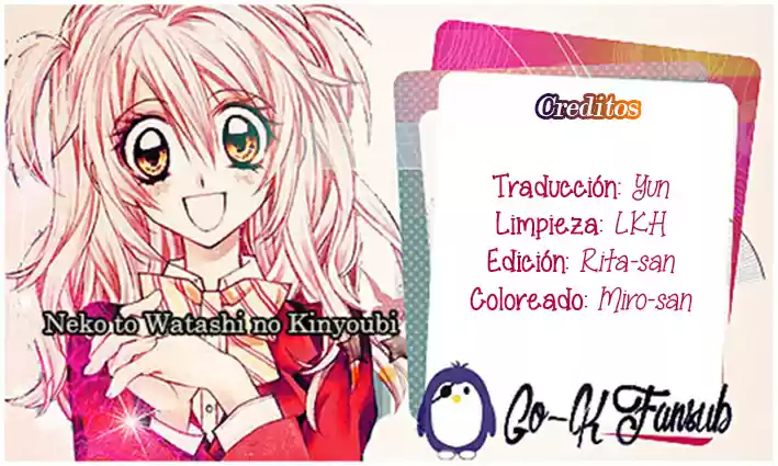 Neko to Watashi no Kinyoubi (2013) - Capítulo 39 - Página 1 - LectorTMOo